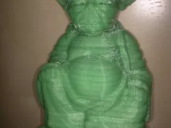 Yoda Buddha with supports