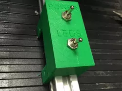 2020 Extrusion Power And Led Box Switch
