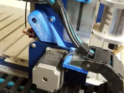 3d printed accessories for a Blurry Customs CNC mill