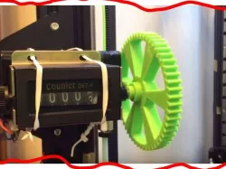 3D printer ATOM Filament travel counter