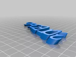 3Dtech keyring