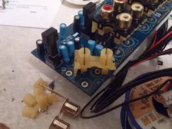 4x RCA  PCB-mount vertical socket repair part