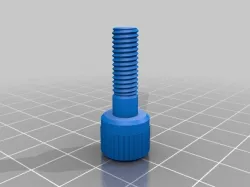 6mm knurled nut