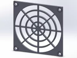 80mm Fan Grille