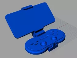 8Bitdo NES30 Pro clip