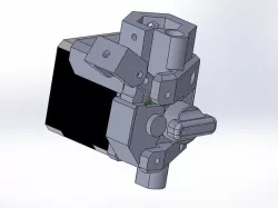 A new Flying Extruder with carriage
