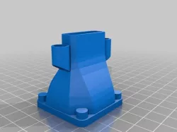 Active Cooling Fan Mount with LED Holders