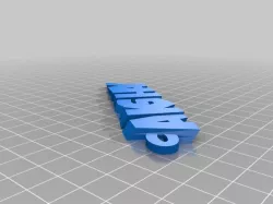 Akshay  Text - Name Keyring / Keyfob