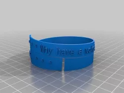 Audrey Spiral Poem Bracelet Mark 2