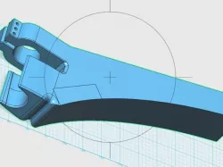 bike seatpost rack - angled for seatpost