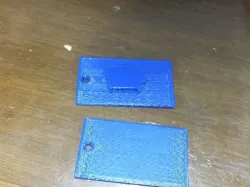 Blank Luggage Tag