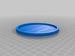Coffee Cup Coaster Made From Coffee