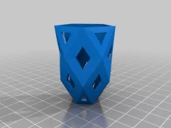 Crystallized Vase
