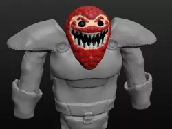 Dr.Strausberry Power Armor-Sculptris