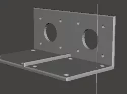 Duel Stepper Motor Mount