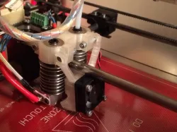 E3D V6 Dual Snap-On Front Fan Mount For Vertex K8400 Dual E3D Mount