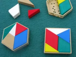 Hexagon into Square Puzzle