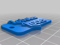 Lobster lover ine Tag or Keychain