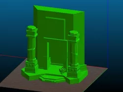 Lone Wolf - Ruins - Game Level Scenery