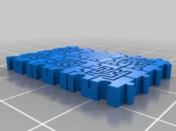 Maze + puzzle