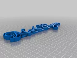 MRyan 2nd3D name plate