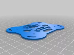 My Customized Foldable Nano Quadcopter FNQ220 (parametric OpenSCAD)