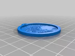 My Customized Keychain Lithopane -
