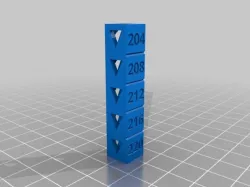 My Customized Temp Calibration Tower