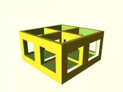Plane of Paint Holders