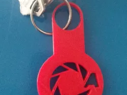Portal 2 Aperture Keychain
