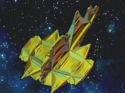 Procedural SpaceShip - All Random - All OPENSCAD