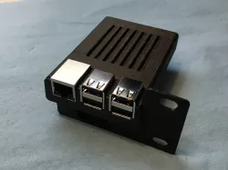 Rack Mount Raspberry Pi Case remix