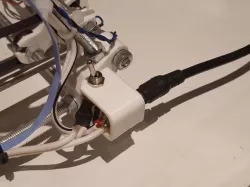 Reprap Huxley modified power jack and switch