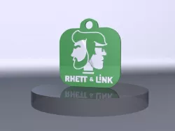 Rhett and Link Key Chain