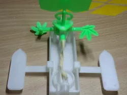 rubber band boat