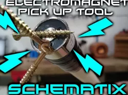 Schematix: Electromagnet pick up tool project!
