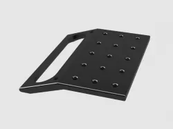 Sloping screwdriver holder