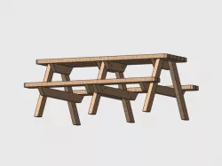 small picnic table