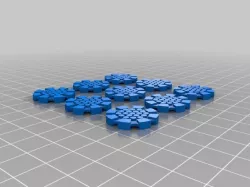 Star Wars Shield Token x9
