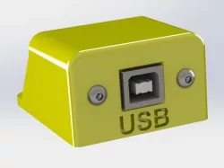 USB socket for extension cable