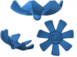 Wind Top - Winged spinning top toy (REDO)