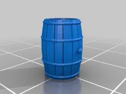 Wooden Barrel: Wine Rundlet