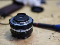 3D printed AI conversion kit for NIKKOR-H Auto 28mm f/3.5 (and probably others)