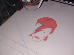 Aladdin Sane gcode drawing (for Pen Adapter)
