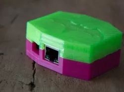"Arduino RF433 controller via Ethernet" project case with Batman/Joker theme
