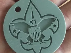 Boy Scout Logo keychain