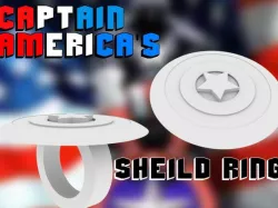 Captain America's Shield Ring