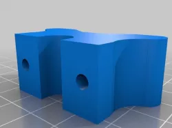 Cleats for smaller line (100mm, 70mm & 50mm versions)