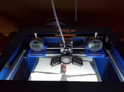 Craftbot Plus Digital Dial micrometer mount