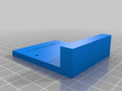 Cutter template for hinge 35mm